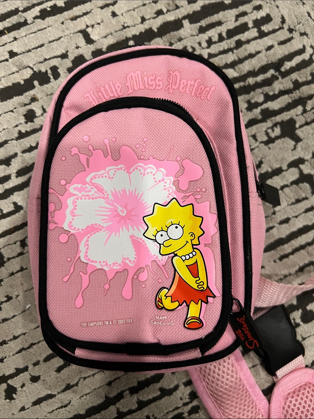 Little Miss Perfect Lisa Simpson Crossbody Bag